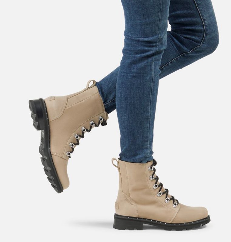 Botas De Agua Sorel Mujer - Lennox™ Lace Mid Marrones - 26901-MDPL